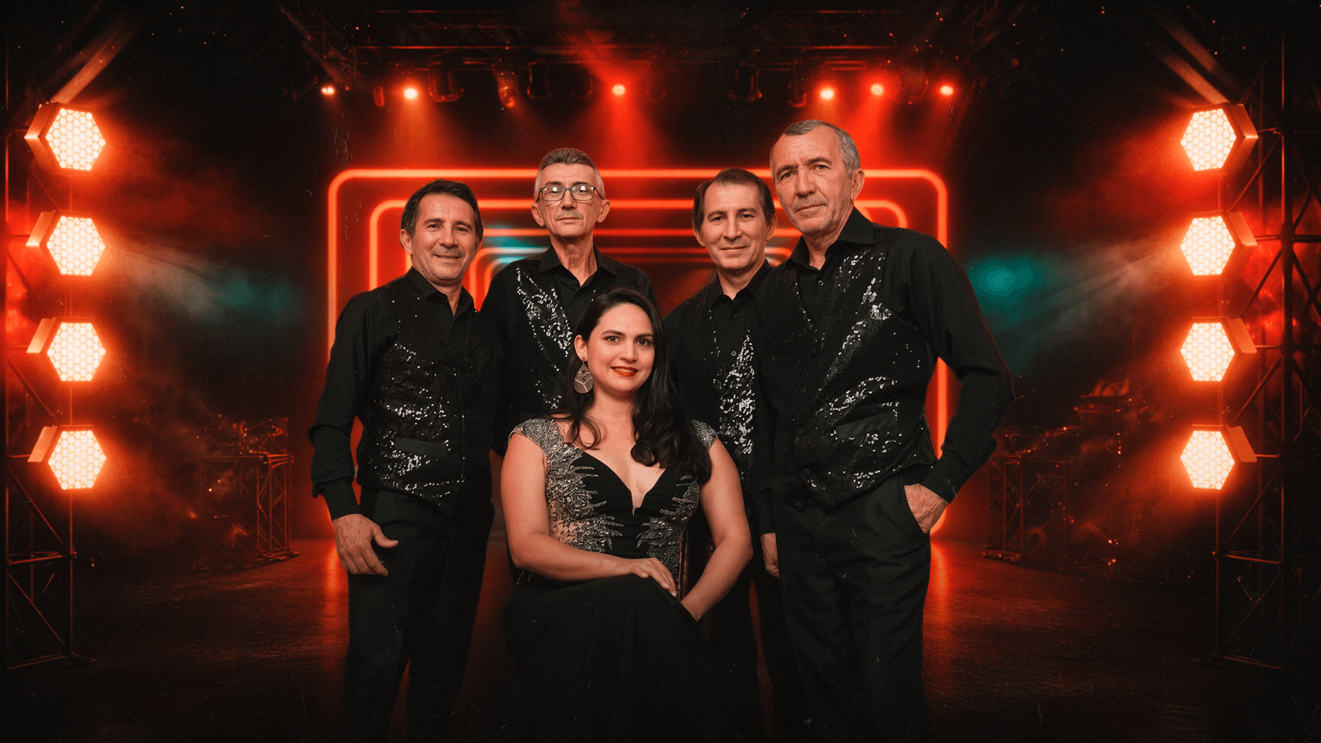 Banda Arquivo no Palco